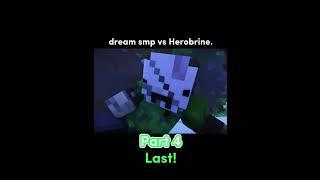 Dream smp vs herobrine #minecraft #animation