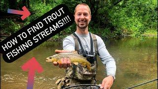 How to Find new Trout fishing Streams and Rivers!!!