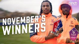 November's award winners revealed | Player of the Month & Goal of the Month.