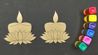 Beautiful Shubh Labh Wall Hanging Craft Ideas/Diwali Home Decor Craft/Best Diwali Decoration Ideas