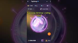 Tapswap listing date || Tapswap new update || Tapswap when listing