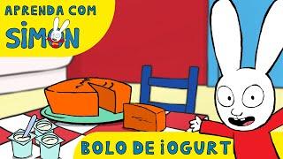 Simon *Receita de Bolo de Iogurte* Aprenda com Simon [Português Brasileiro]