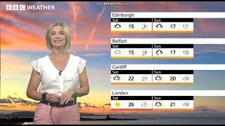 Sarah Keith-Lucas the BBC Weather presenter Part 1