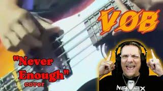 VOB (Voice Of Baceprot) | Never Enough (cover) | First Time Reaction. I'm impressed!