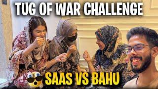 Tug Of War Challenge | Saas Vs Bahu Challenge Main Sab Has Has Ke Rone Lage AALTU FALTU