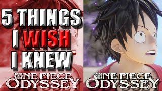 One Piece Odyssey: 5 Things I WISH I Knew! - Hints and Tips for Beginners!!