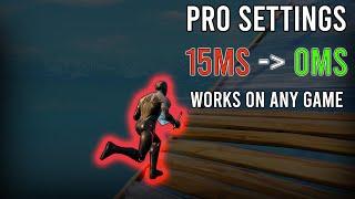 How to Reduce Input Lag & Increase FPS in Any Game | 2025