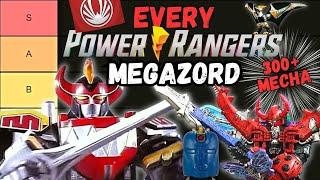 Tierlist of EVERY SINGLE Power Rangers Megazord / Super Sentai Mecha