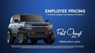 Employee Pricing at Paul Obaugh Ford