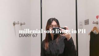 VLOG #67 MILLENIAL SOLO LIVING | rainy day szn update (Living Alone Series)