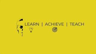 Channel Promo | Learn. Achieve. Teach.