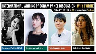 International Writing Program 2024: Why I Write | Iowa City Public Library