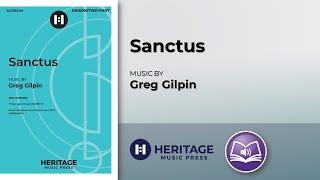 Sanctus (Unison/Two-part) | Greg Gilpin