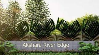 Akshara river edge work in progres may 2023