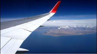 LATAM Boeing 767-300ER Amazing views of Lake Titicaca and the Andes | Flight Lima - São Paulo