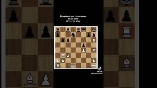 Wonderful  winning move for white , USSR 1978,  #game #chess #شطرنج