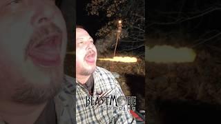 Steve breathes fire #camping #adventurecamping