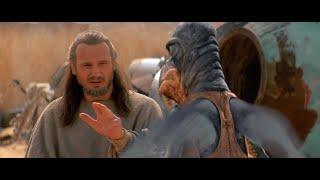 Qui-Gon abusing mind tricks for 50 seconds straight