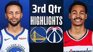 Golden State Warriors vs. Washington Wizards 3rd QTR Full Highlights - Nov 4 - 2024 NBA Highlights