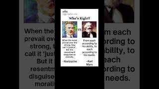 Nietzsche vs Marx on Justice #philosophy #history #quotes #marxism #nietzsche #socialism