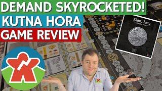 Kutna Hora - Board Game Review - Demand Just Skyrocketed