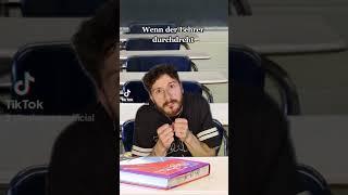 Wenn der Lehrer durchdreht #school #teacher #lessons #crazy #scream #howto