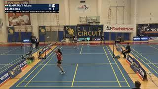 Match point - Raksha Kandasamy vs Leona Lee - WS, Final - Croatian Int. 2024