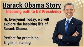 Learn English with Barack Obama Life Story  | Learn English Through Story  | Level 3 