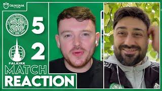 "We learned a lot today" | Celtic 5-2 Falkirk | Match Reaction