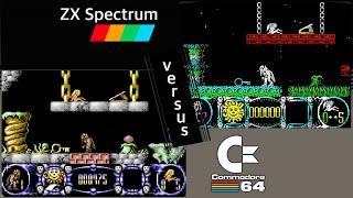 C64 vs. ZX Spectrum - 8 games from 1989