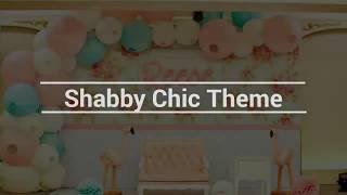 Shabby Chic themed party by Party Dish- Event Styling