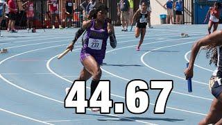 This Maryland Powerhouse Clocks Insane 44.67 At The Florida Relays