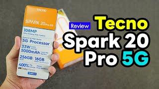 รีวิว TECNO Spark 20 Pro 5G มีทุกอย่างในงบ 5,xxx บาท