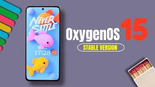  OnePlus Nord CE 4 Takes the Lead! First to receive the highly-anticipated Stable OxygenOS 15 