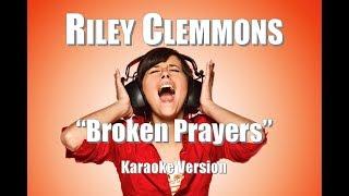 Riley Clemmons "Broken Prayers" BackDrop Christian Karaoke