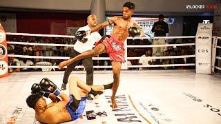 Harish (KOI Combat Academy) vs Athul V (Bushido) | THAI MAK | Muay Thai Fight Night | Calicut