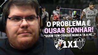 CASIMIRO REAGE: VASCO 1 X 1 ATLÉTICO MG - SEMIFINAL DA COPA DO BRASIL 2024 | Cortes do Casimito