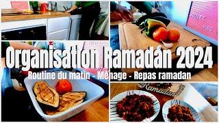  Organisation Ramadan 2024  MÉNAGE RAPIDE  Organisation maman 3 enfants Recette FACILE 