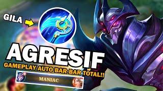 AGRISIF PARAH MUSUH AUTO GAK GERAK!! TOP GLOBAL ZHASK 2024 BEST BUILD EMBLEM TERSAKIT GAMEPLAY ZASK