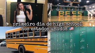 PRIMEIRO DIA DE HIGH SCHOOL + SENIOR SUNRISE - diário de intercâmbio eua #6