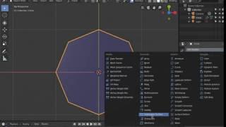 Blender: Quick squished octagon with rounded corners