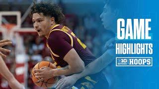 Minnesota at Wisconsin | Highlights | Big Ten Men's Basketball | 01/10/2025