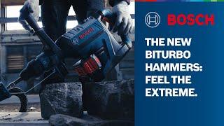 The new Bosch Professional BITURBO Hammers: Feel the Extreme