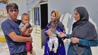 Saifullah in Fatima's arms: Saifullah's meeting with his sister Zohra.