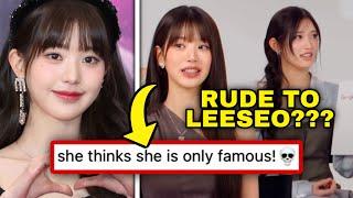 IVE Wonyoung accused of being rude to Leeseo #kpop