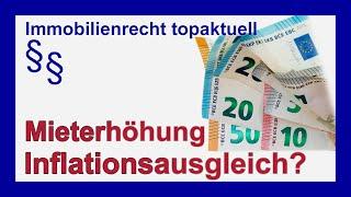 Mieterhöhung über Mietspiegel mit Inflationsausgleich? | Tutorial