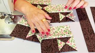 Beautiful  Easy and Quick PATCHWORK with Leftover Fabric