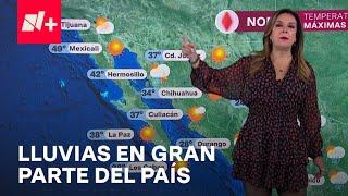 Siguen las fuertes lluvias por la onda tropical 8 en México - Las Noticias