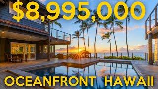 OCEANFRONT LUXURY Redefined: 7-Bedroom Estate in Puako Hawaii Real Estate