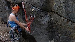 Traditional Climbing: 19. Maximizing Space at the Anchor | Climbing Tech Tips